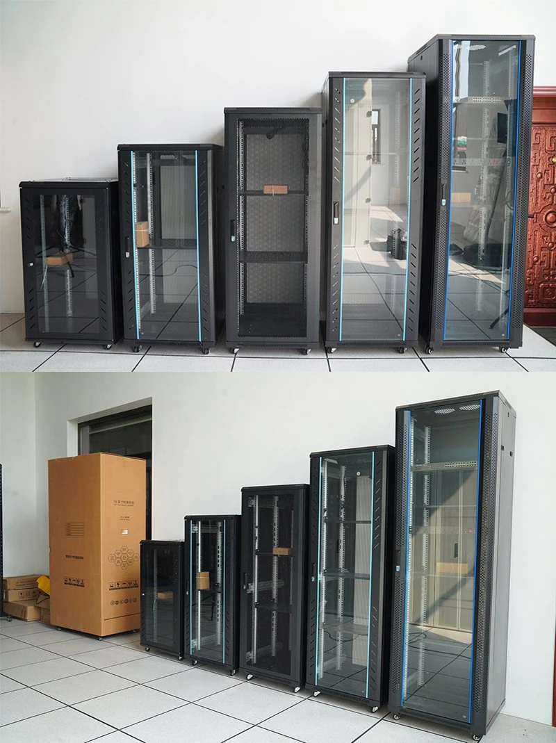 Indoor Floor Standing 19&quot; Rack Server Racks and Network Cabinet