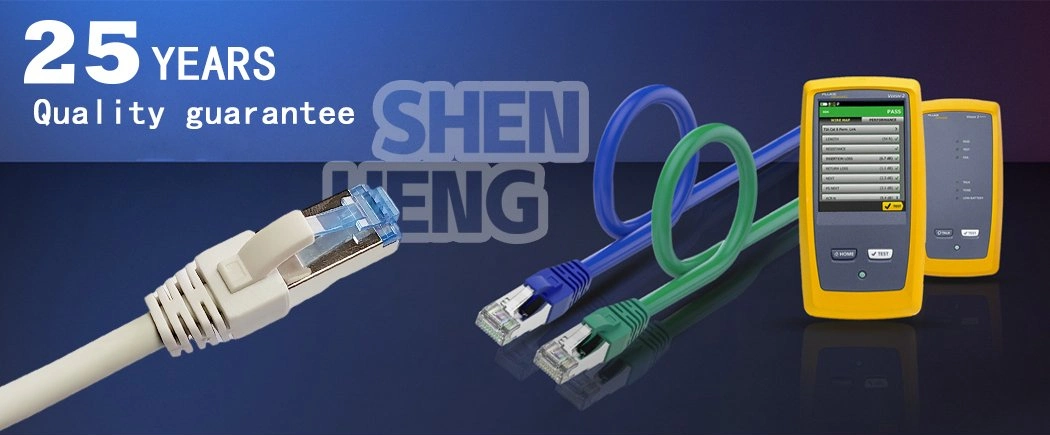 Redshielded F/S/UTP Cat. 6 RJ45 Patch Cord Network Cabling