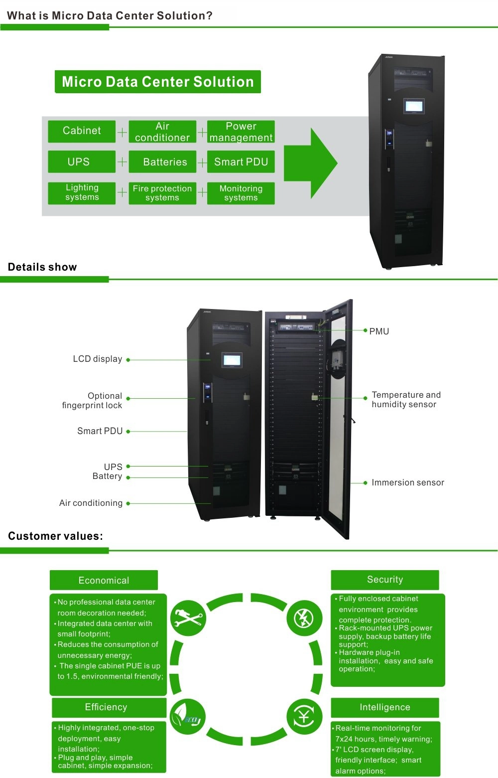 Made in China Superior Quality Popular 42u Server Rack Floor Standing Network Cabinet