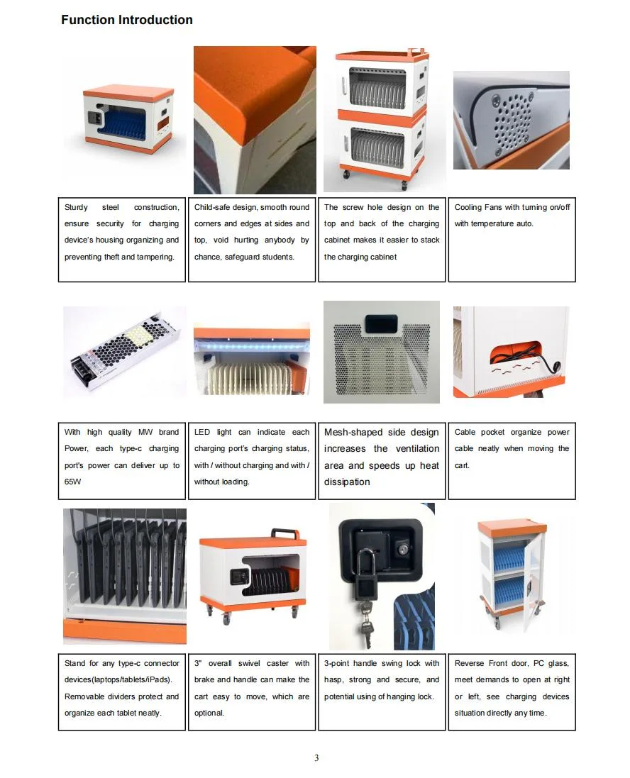 High Quality 16 Way USB Storage and Charging Station Cabinets