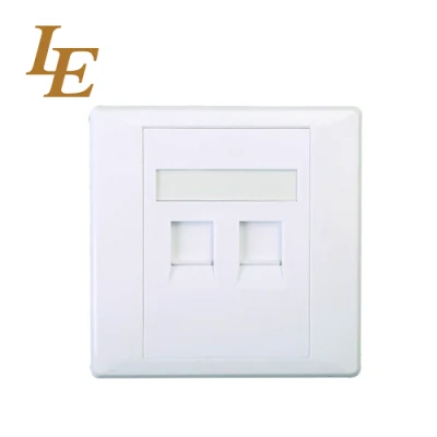 Le 86*86 Type Faceplate with RJ45 Module