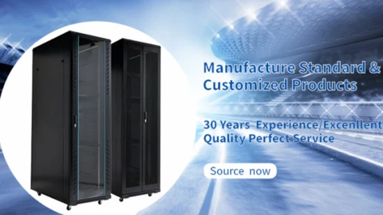2u 37u 42u Standard 19 Inch Data Center Server Rack 42u Floor Standing Glass Door Network Cabinet