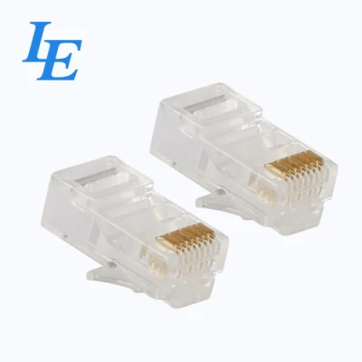 Le CAT6 Cat Cable Connectors RJ45 Modular Plug