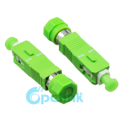 Sc/APC-FC/APC Singlemode Plug-in Hybird Mating Fiber Optic Adapter