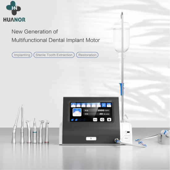 Dental Implant Machine Motor System Implant Surg with Fiber Optic Contra Angle Handpiece