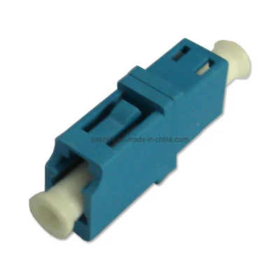 Sc/LC/FC/St/Mu/MTRJ/MPO Simplex/Duplex/Quad Singlemode/Multimode Om3/Om4/APC Standard or Hybrid Fiber Optic Adapter